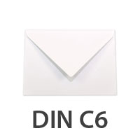 Briefumschlag C6 nassklebung