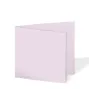 Doppelkarte - Faltkarte 15x15cm, 240g/m² in pastell-lila