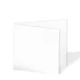 Doppelkarte - Faltkarte 15x15cm, 240g/m² in weiss