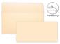 Briefumschlag DIN-Lang Haftklebung in creme