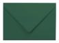 Briefumschläge - Briefhüllen in waldgrün, DIN B6 120g/m² oF, Nassklebung