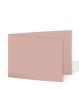 Doppelkarte - Faltkarte 220g/m² DIN B6 quer in altrosa