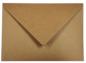 Kraftpapier-Umschlag DIN C6 Nassklebung in kraft braun