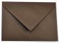 Briefumschlag DIN C6 120g/m² oF Nassklebung in nussbraun