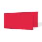 Faltkarte DIN Lang quer 240g/m²  in rot