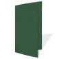 Faltkarte DIN Lang  225g/m²  in waldgrün
