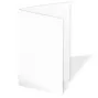 Doppelkarte - Faltkarte 240g/m² DIN A6 in weiss