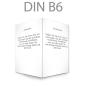 Preview: Klappkarte blanko DIN B6 (eigenes Design)