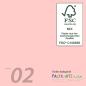 Preview: Karte - Einlegekarte DIN Lang 240g/m² in babypink