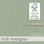 Karte - Einlegekarte 15x15 cm 220g/m² in kraft moosgrau