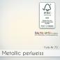 Cardstock "Metallic" 12"x12"  250g/m² (30,5 x 30,5cm) in metallic perlweiss