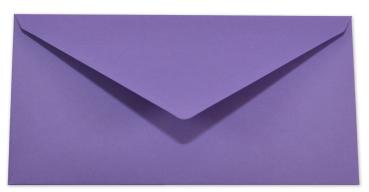 Briefumschlag DIN-Lang in violett