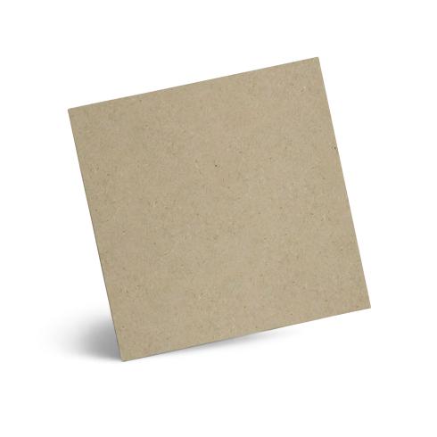 Karte - Einlegekarte 15x15 cm 220g/m² in kraft grau