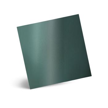 Karte - Einlegekarte 15x15 cm 250g/m² in metallic grün