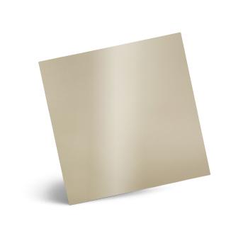 Karte - Einlegekarte 15x15 cm 250g/m² in metallic sand