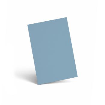 Karte - Einlegekarte DIN A6 220g/m² in graublau