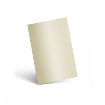 Karte - Einlegekarte DIN A6 250g/m² in metallic ivory