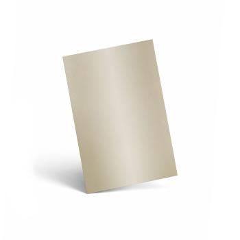 Karte - Einlegekarte DIN A6 250g/m² in metallic sand
