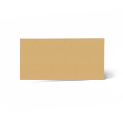 Karte - Einlegekarte DIN Lang 220g/m² in kraft sand