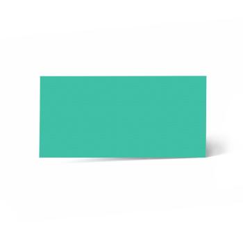 Karte - Einlegekarte DIN Lang 210g/m² in struktur türkis