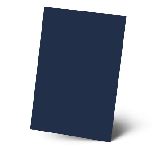 Karte - Einlegekarte DIN A5 240g/m² in nachtblau