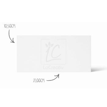 Karte - Einlegekarte DIN Lang 250g/m² in metallic sand