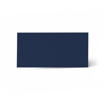Karte - Einlegekarte DIN Lang 240g/m² in nachtblau