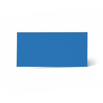 Karte - Einlegekarte DIN Lang 240g/m² in pazifikblau