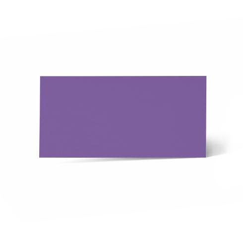 Karte - Einlegekarte DIN Lang 240g/m² in violett