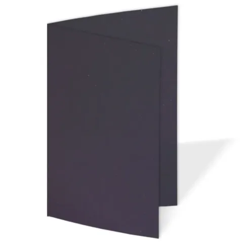 Faltkarte 220g/m² DIN A7 in kraft saphirblau