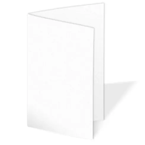 Faltkarte 240g/m² DIN A7 in weiss
