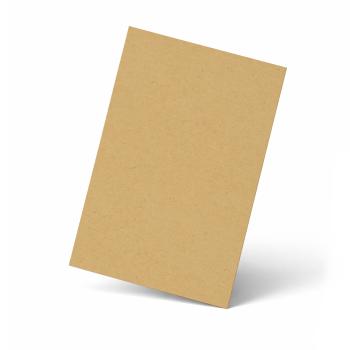 Karte - Einlegekarte DIN B6 220g/m² in kraft sand