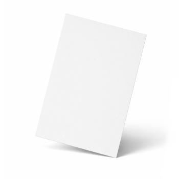 Karte - Einlegekarte DIN B6 220g/m² in puderweiss