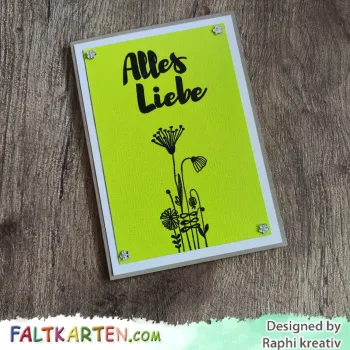Preview: Cardstock "Struktur" 12"x12"  210g/m² (30,5 x 30,5cm) in struktur limette