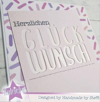 Preview: Cardstock "Struktur" - Bastelpapier 210g/m² DIN A4 in struktur zartrose - 25 Bogen