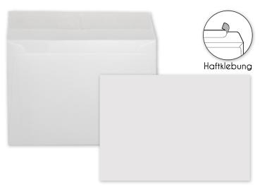 Briefumschlag DIN C6 Haftklebung in weiss