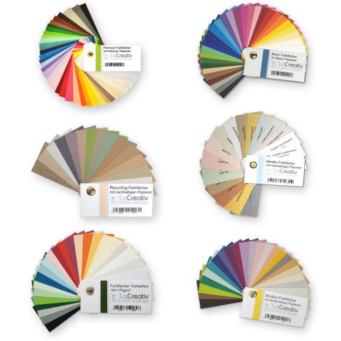Farbfächer - Musterfächer "Komplett Set"