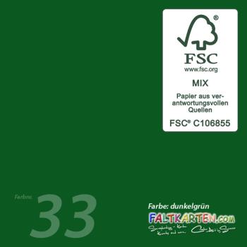 Cardstock 12"x24" 240g/m² (30,5 x 61cm) in dunkelgrün