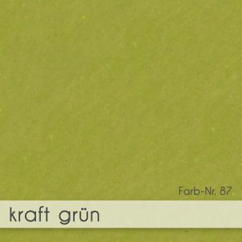 Preview: Karte - Einlegekarte DIN A6 220g/m² in kraft grün