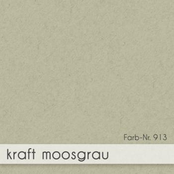 Preview: Karte - Einlegekarte DIN A6 220g/m² in kraft moosgrau