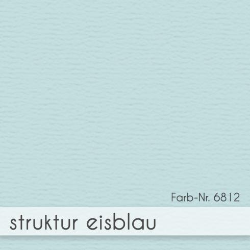 Karte - Einlegekarte 15x15 cm 210g/m² in struktur puderblau
