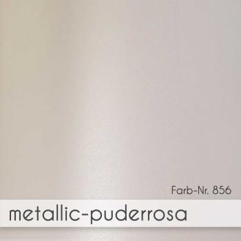 Karte - Einlegekarte DIN Lang 300g/m² in metallic puderrosa