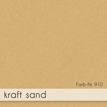 Preview: Karte - Einlegekarte DIN A6 220g/m² in kraft sand