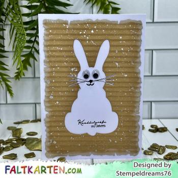 Cardstock "Recycling" - Bastelpapier 230g/m² DIN A4 in recycling siena - 25 Bogen