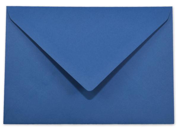 Briefumschlag DIN B6 in blau