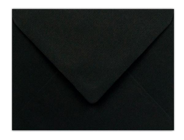 Briefumschlag DIN C6 90g/m² oF Nassklebung in struktur schwarz