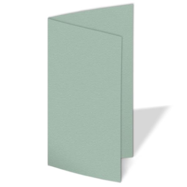 Faltkarte DIN Lang 220g/m² in struktur eukalyptus
