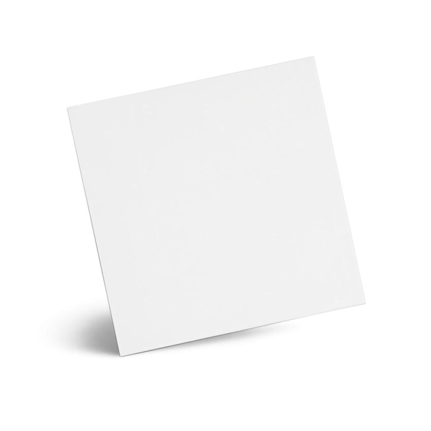 Karte - Einlegekarte 15x15 cm 220g/m² in puderweiss