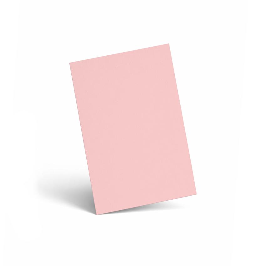 Karte - Einlegekarte DIN A6 240g/m² in babypink