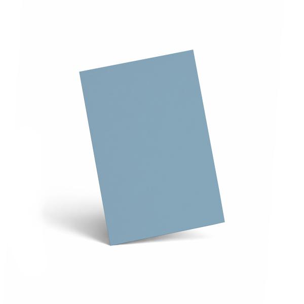 Karte - Einlegekarte DIN A6 220g/m² in graublau